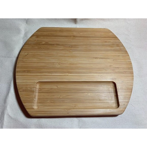 Pampered Chef Bamboo Cutting Board Charcuterie Board - Picture 1 of 3